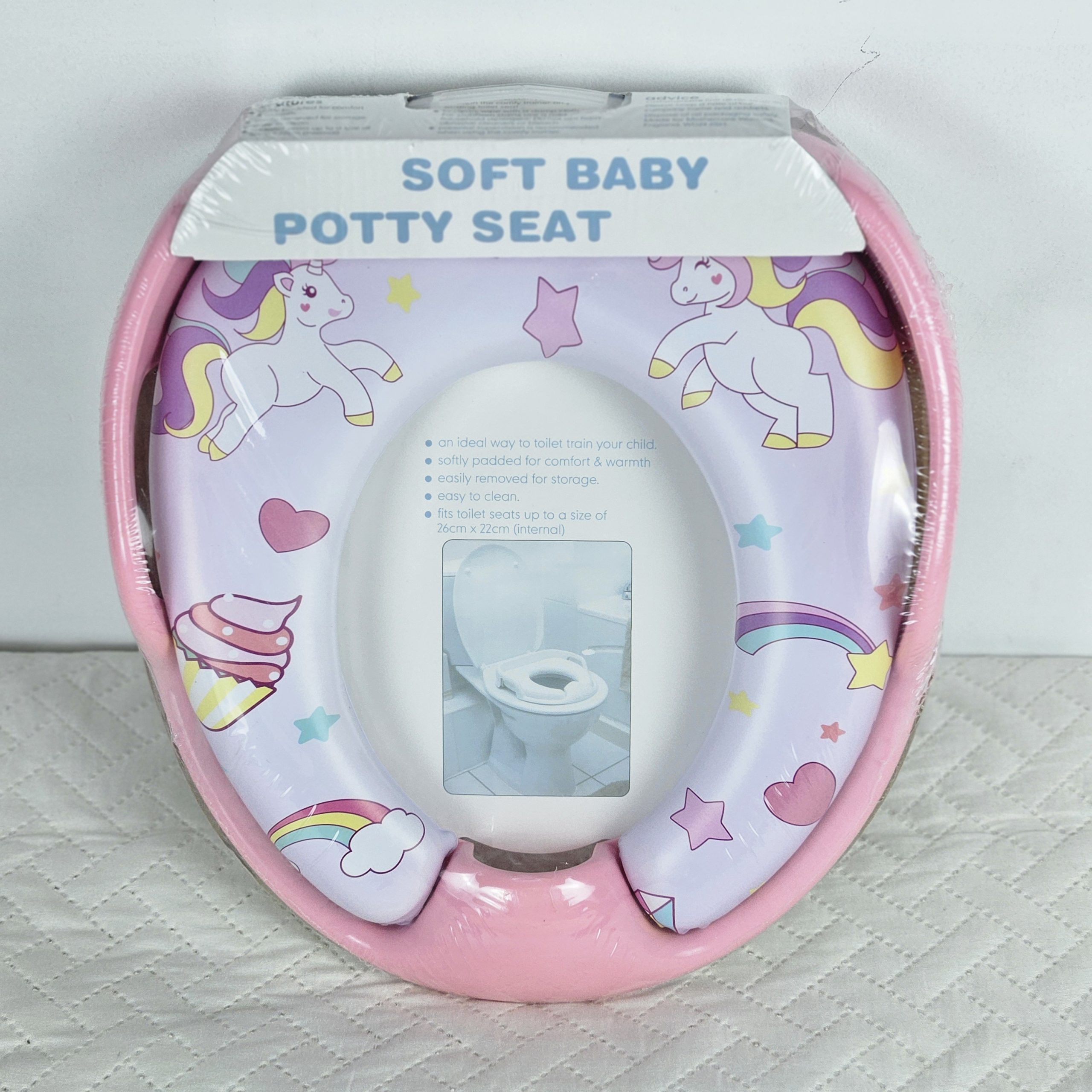 Children Toilet Seat (Printed Pink)