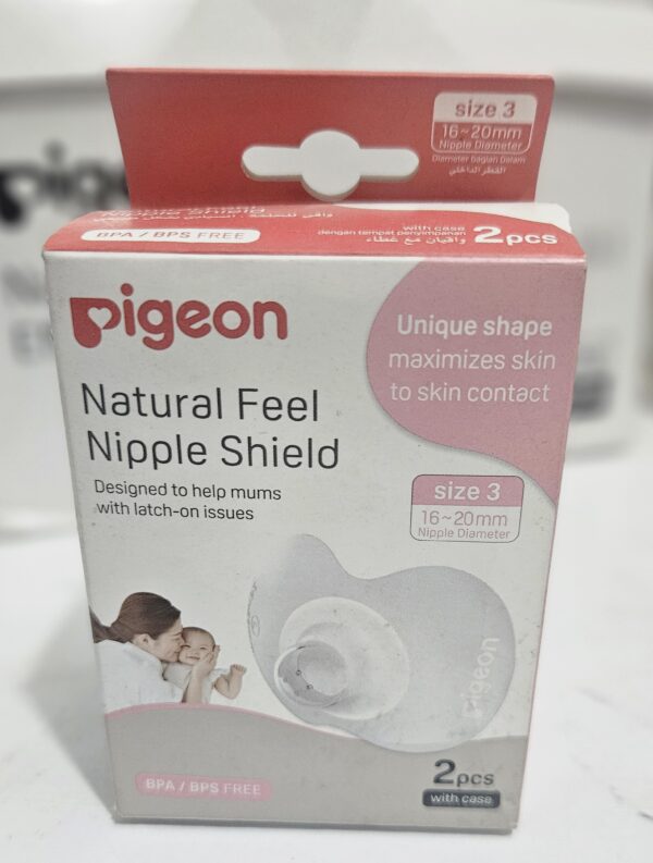 2 Pcs Silicone Nipple Shield (Pigion - THAILAND)