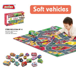 Dream City Mat With Soft Vehicles