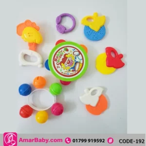 Baby Musical Plastic Rattle Gift Set