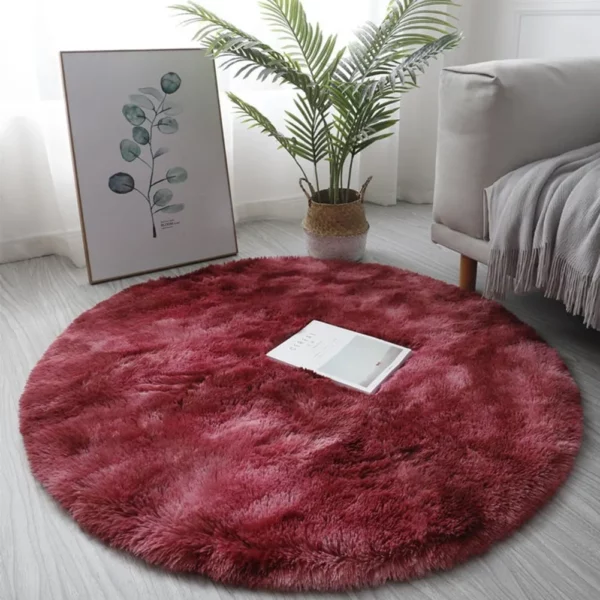 Round Carpet Floor Mats-2x2 Fit Round