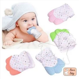 Silicone Baby Teether Pacifier Glove Tooth Gum