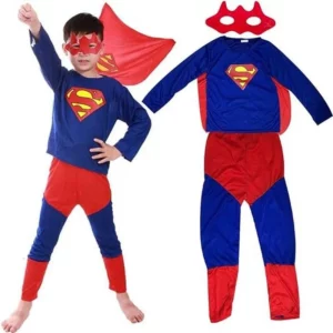 The amazing Supper man costume set for kids