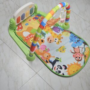 Baby Play Mat with Piano and Hanging Toys