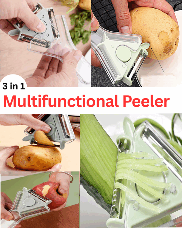 3 in 1 Multifunctional peeler