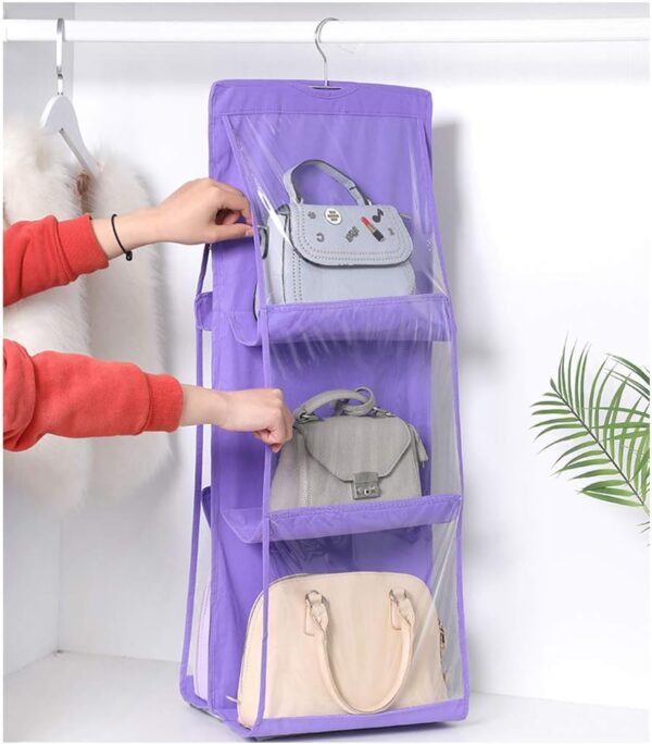 Stylish Handbag Organizer( Violet)