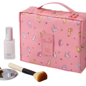 Makeup Organizer Bag(Pink)